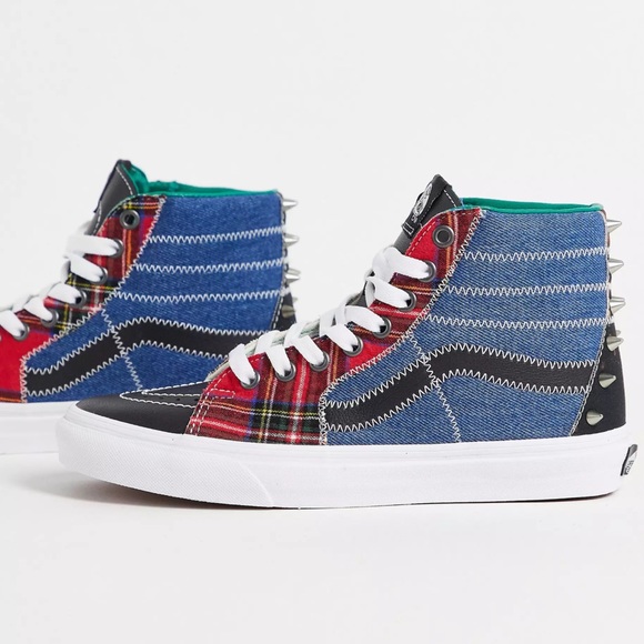 VANS★AUTHENTIC TARTAN DAZE★スタッズ★兼用 Vans 